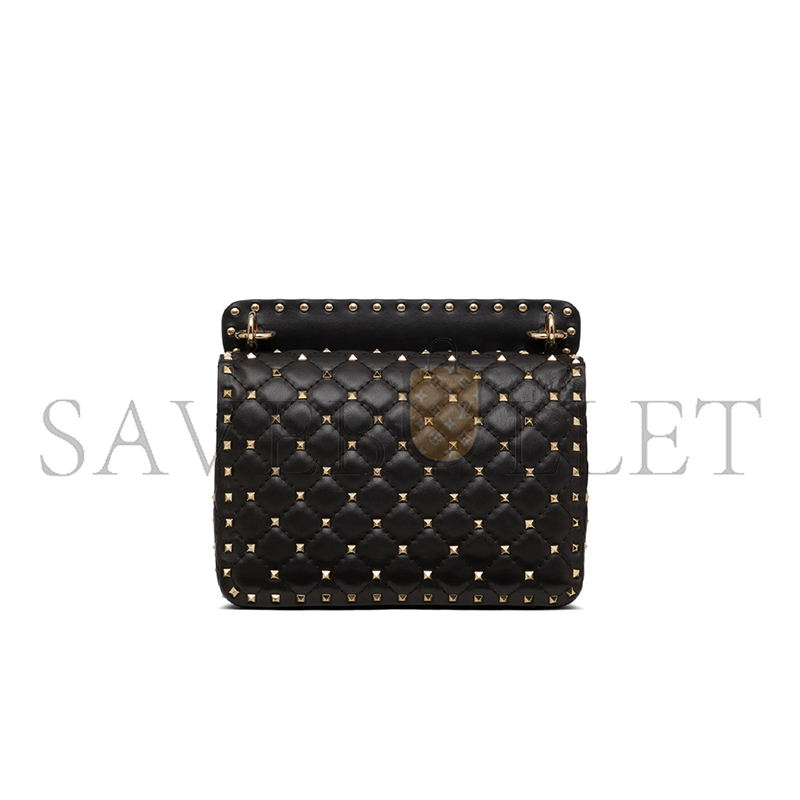 VALENTINO GARAVANI ROCKSTUD SPIKE MEDIUM SHOULDER BAG (23*16*10cm) 